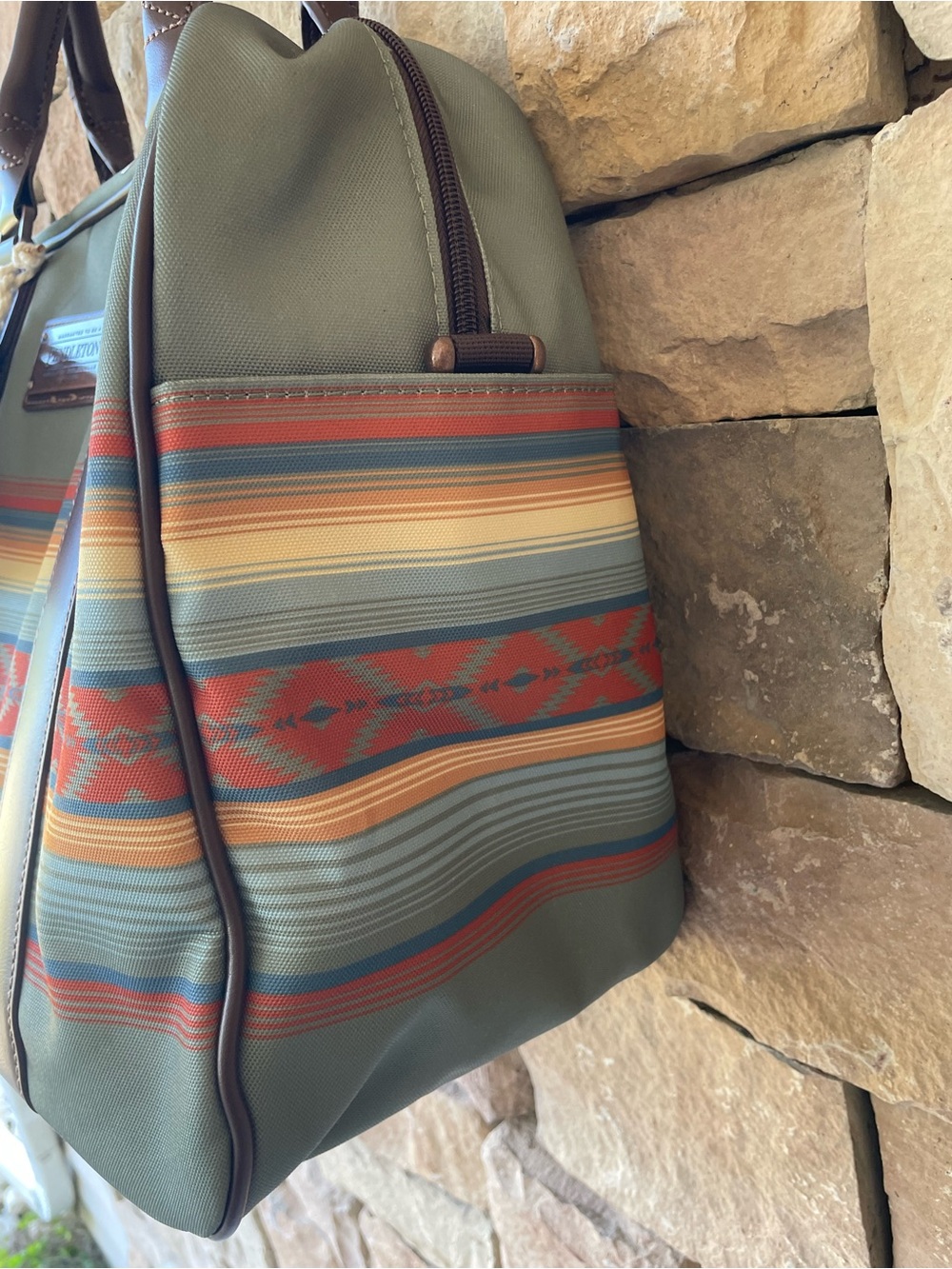 Pendleton Weekender Travel Bag Tote - Picture 5 of 10